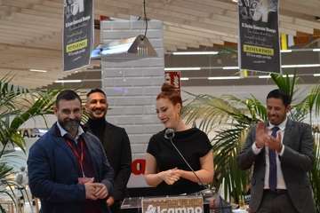 La actriz Carla Miranda, candidata de Alcampo Telde a Reina del Carnaval capitalino 2023/TA.